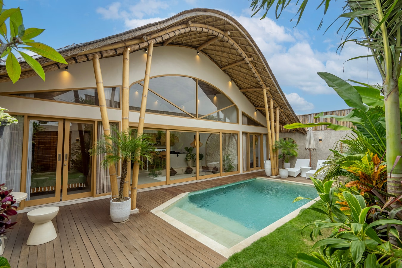 Central Canggu 2BR Tropical Bamboo Villa | Pool in Canggu, Bali — image 11