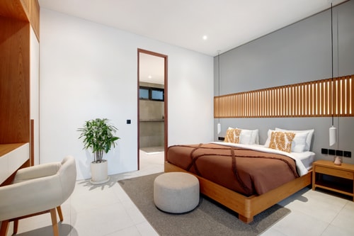 Comfort Stylish 3BR Villa w/ Rooftop & Pool, Canggu in Canggu, Bali — image 18