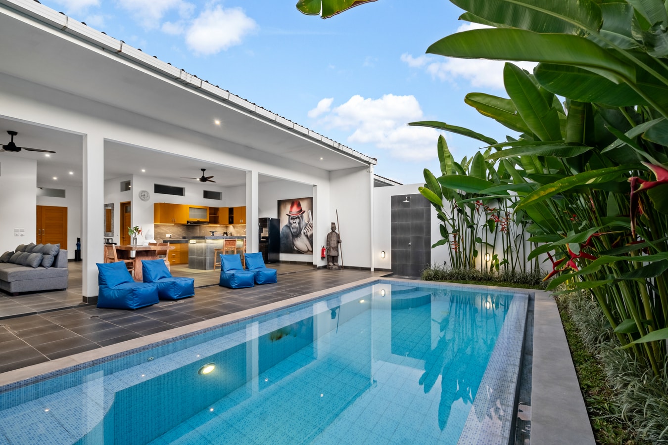 Pasha Villa - 2 Bedrooms Pool Villa, Umalas in Canggu, Bali