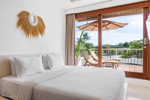 1BR Sunken Apartment | Sunset Deck & Private Pool in Canggu, Bali — image 6