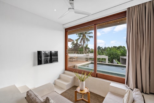 1BR Suite w/ Sunset Poolside Deck & Sunken Sofa in Canggu, Bali — image 6