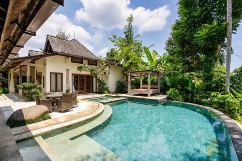 4BR Secluded Ubud | Infinity Pool & Teak Pavilions in Ubud, Bali — image 1