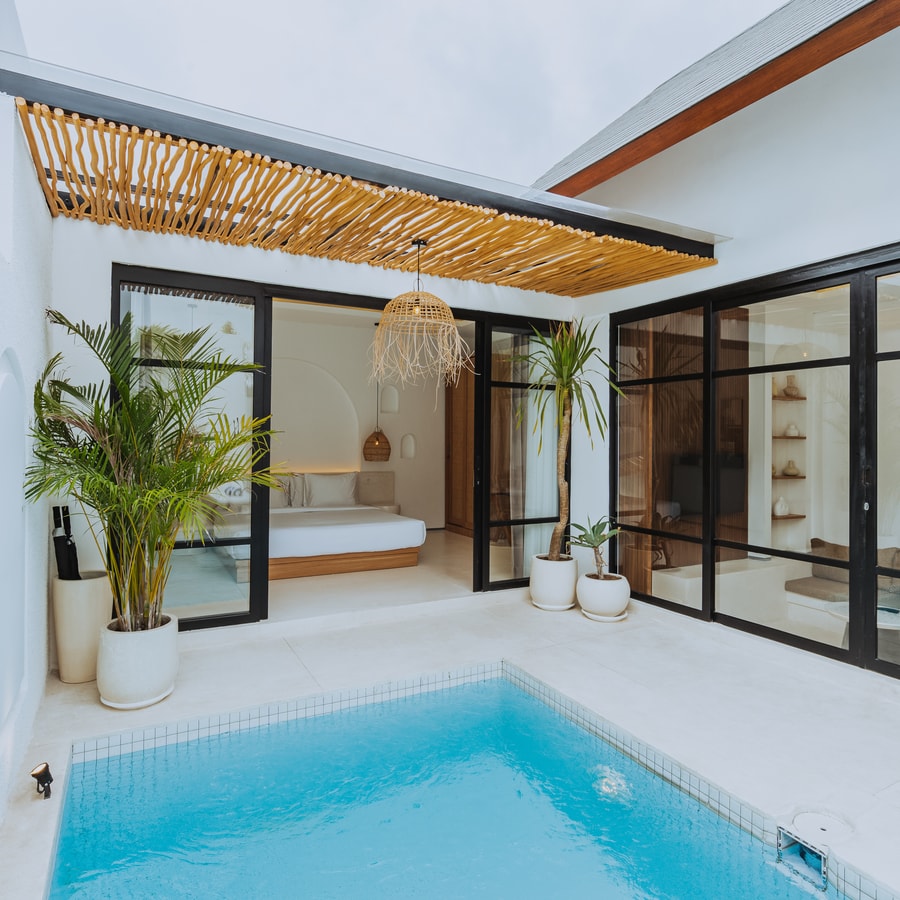 1BR Mediterranean Villa Canggu | Pool & Bathtub in Canggu, Bali