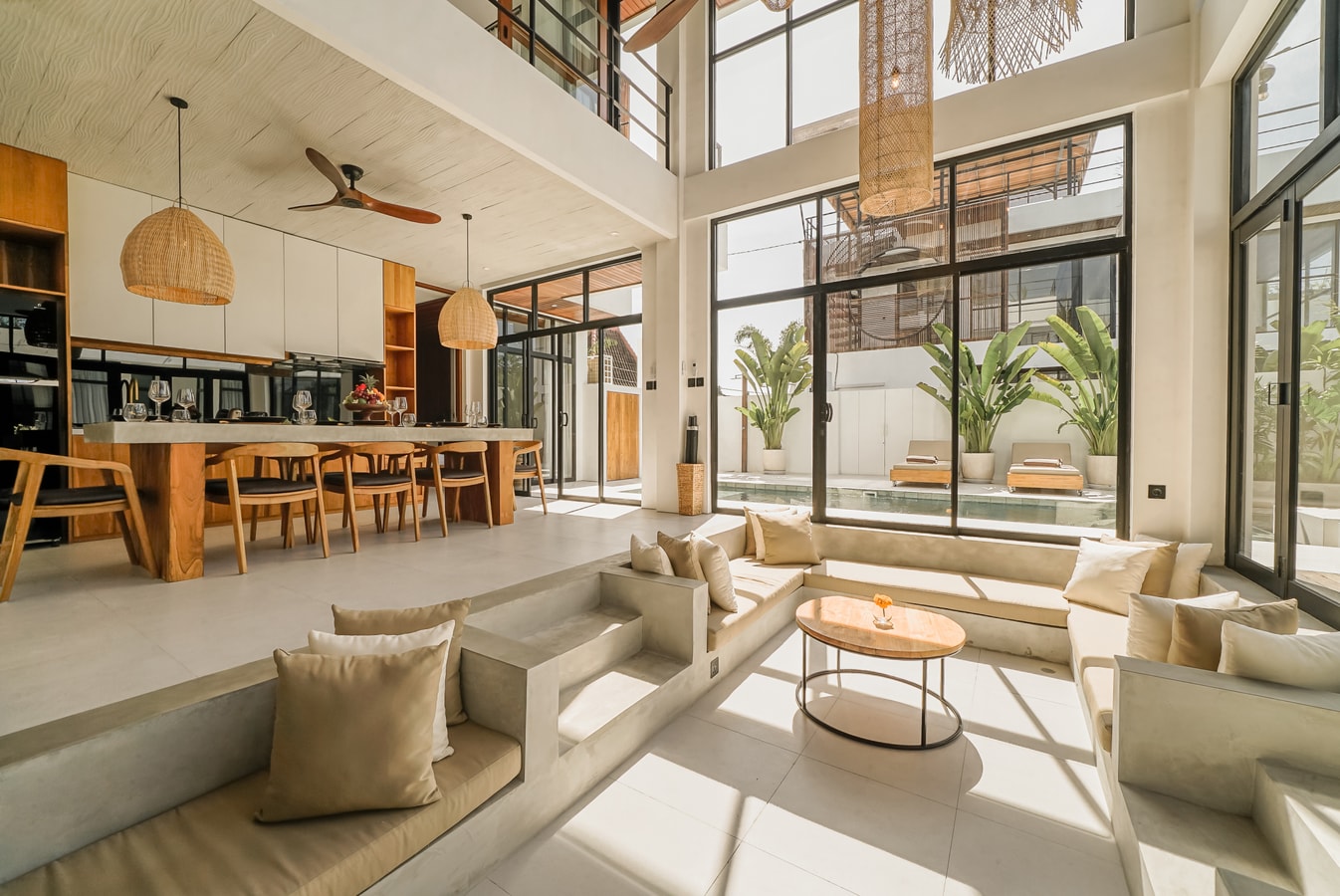 Modern Tropical Canggu 4BR Villa w/ Private Pool in Canggu, Bali — image 3