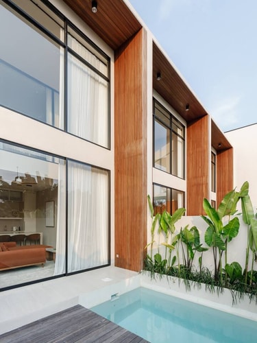Stylish 1 BR Pool with Garden & Rooftop BBQ in Canggu, Bali — image 1
