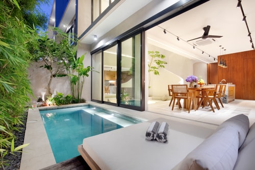 Stylish 2BR Villa w/ Pool in Canggu in Canggu, Bali — image 4