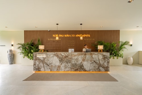 Luxe 1BR Canggu Studio | Sunset Paddy Pool Balcony in Canggu, Bali — image 10