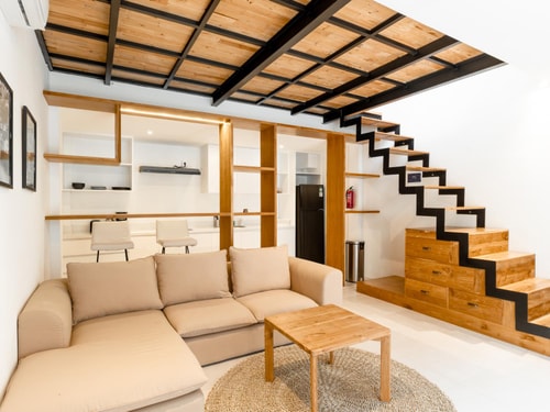 Tropical 1BR Loft with Shared Pool in Berawa in Canggu, Bali — image 10