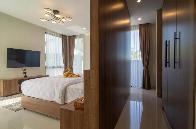 Modern Tranquil Escape 4 Bedroom Private Villa in Tanah Lot — image 9