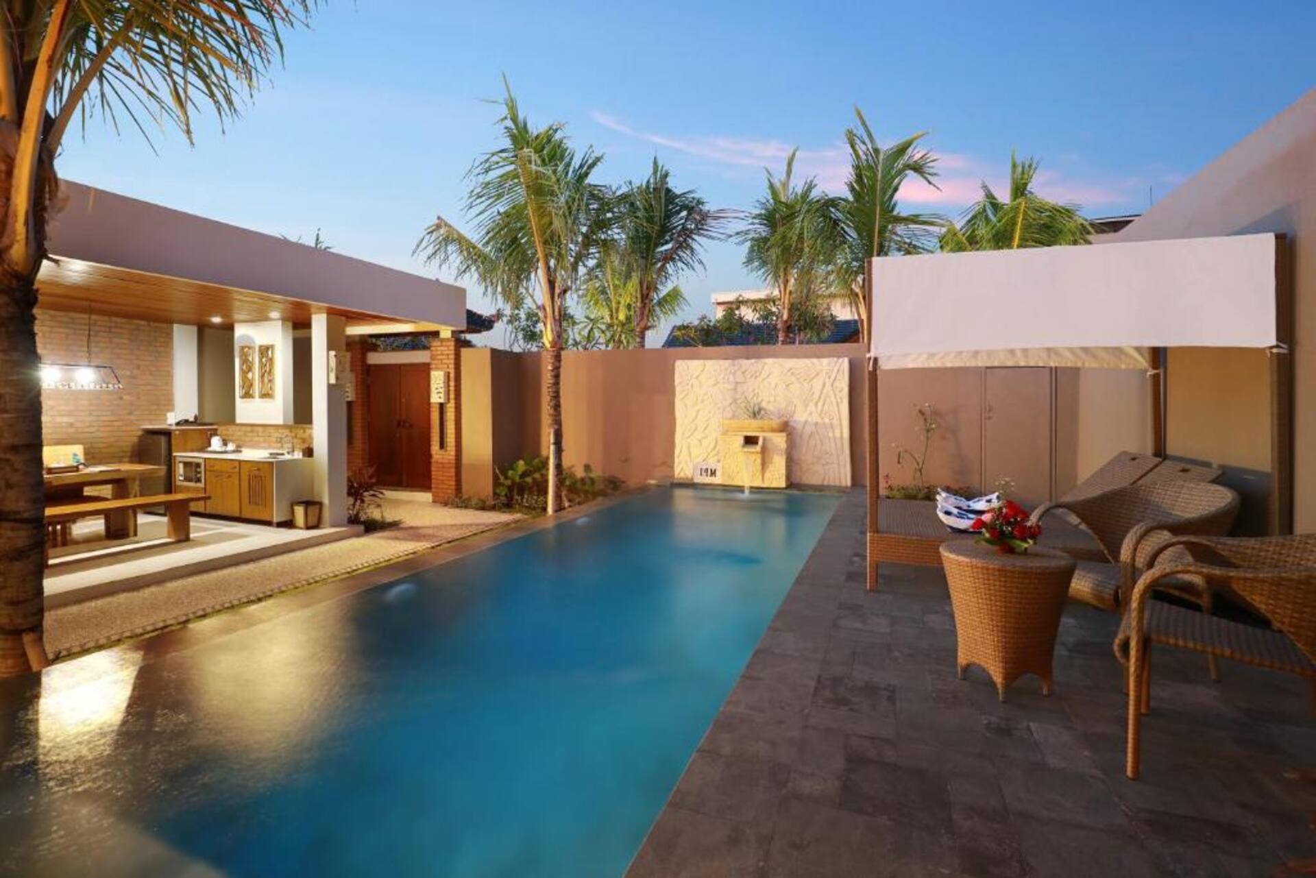 Serene Poolside Suite 1 Bedroom Private Villa in Jimbaran