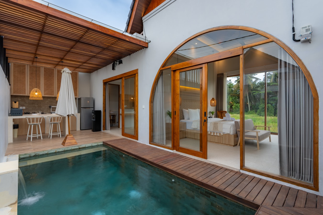 Modern 2BR Ubud Open Living Villa | Pool & Bathtub in Ubud, Bali — image 15