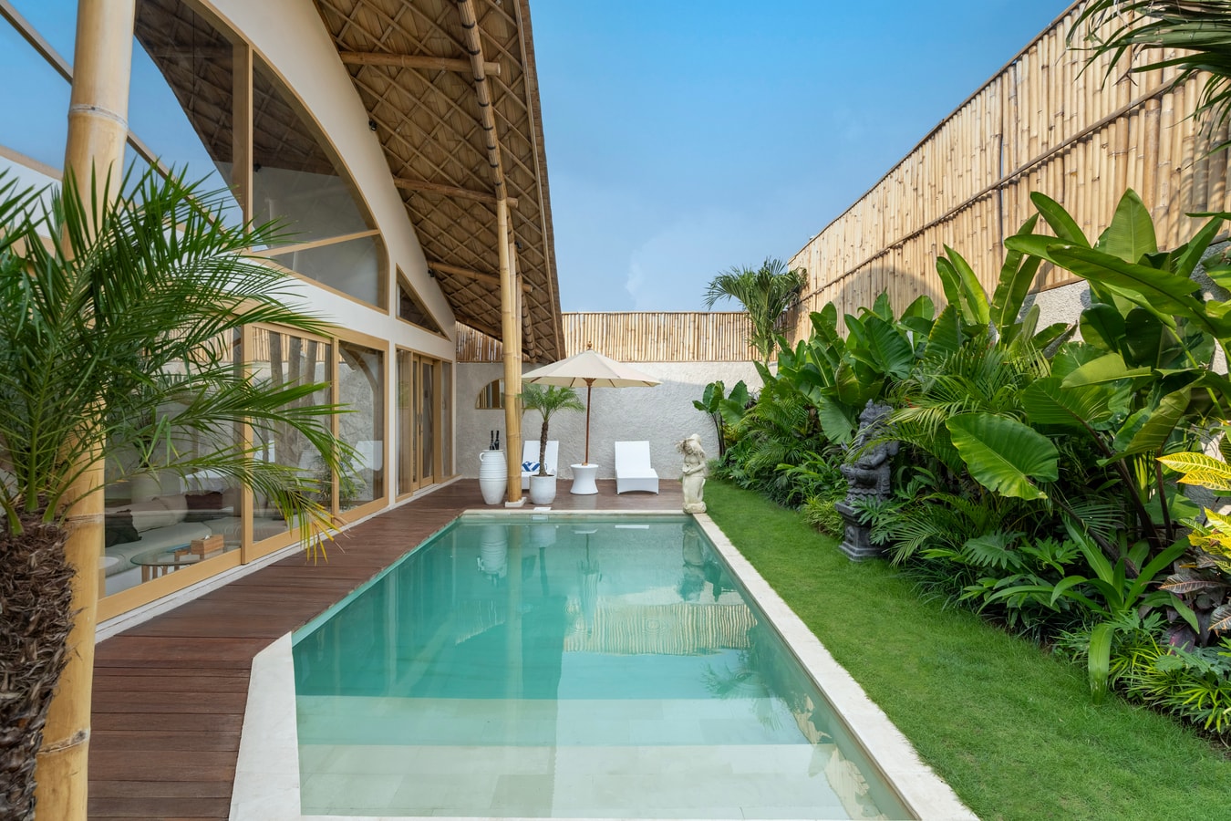 Central Canggu 2BR Tropical Bamboo Villa | Pool in Canggu, Bali — image 13