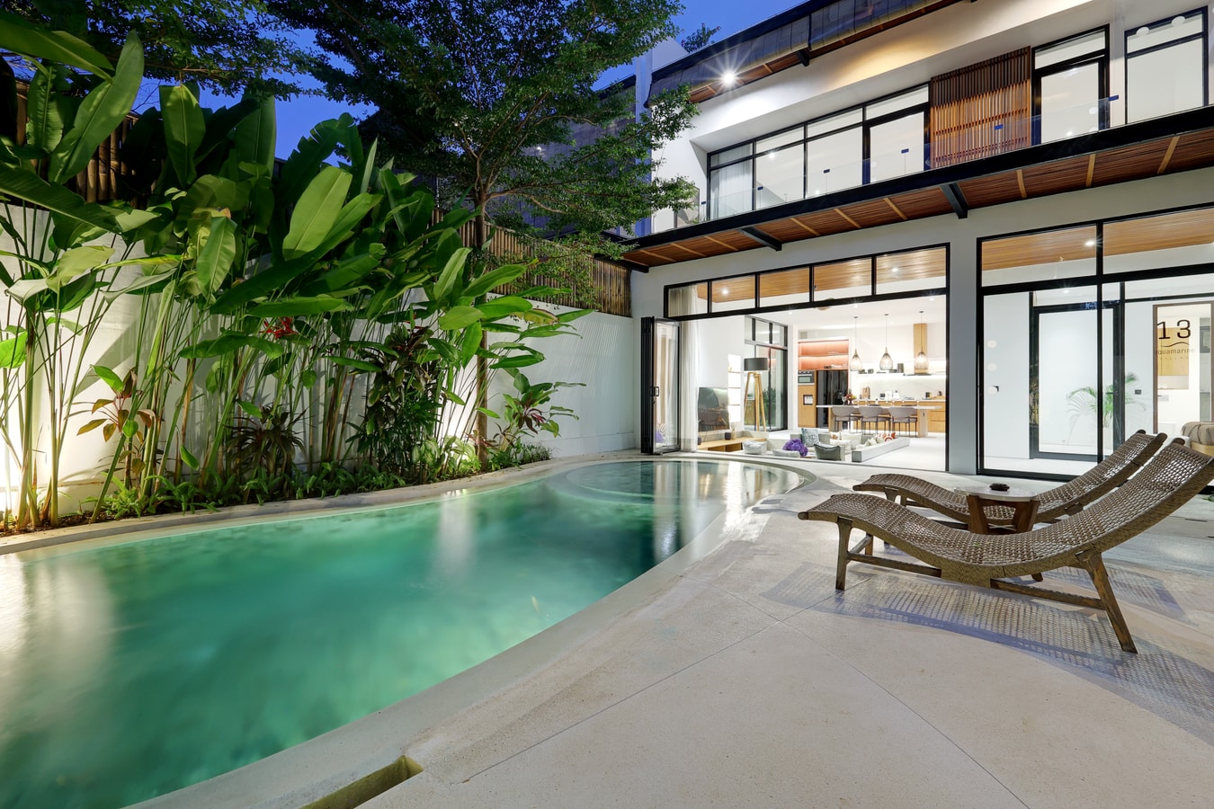 Canggu 3BR Elevated Living W/ Sunken Lounge & Pool in Canggu, Bali