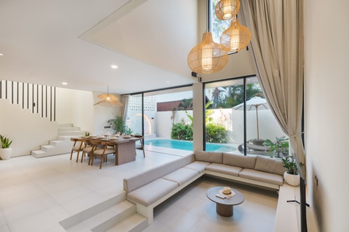 Casa Écru 2 - NEW 3 Bedroom Villa with Pool Berawa in Tibubeneng, Bali — image 2