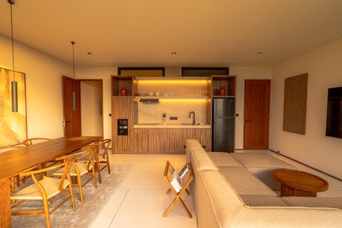 2BR Refined Canggu | Sunset Rice Fields & Pool in Canggu, Bali — image 2