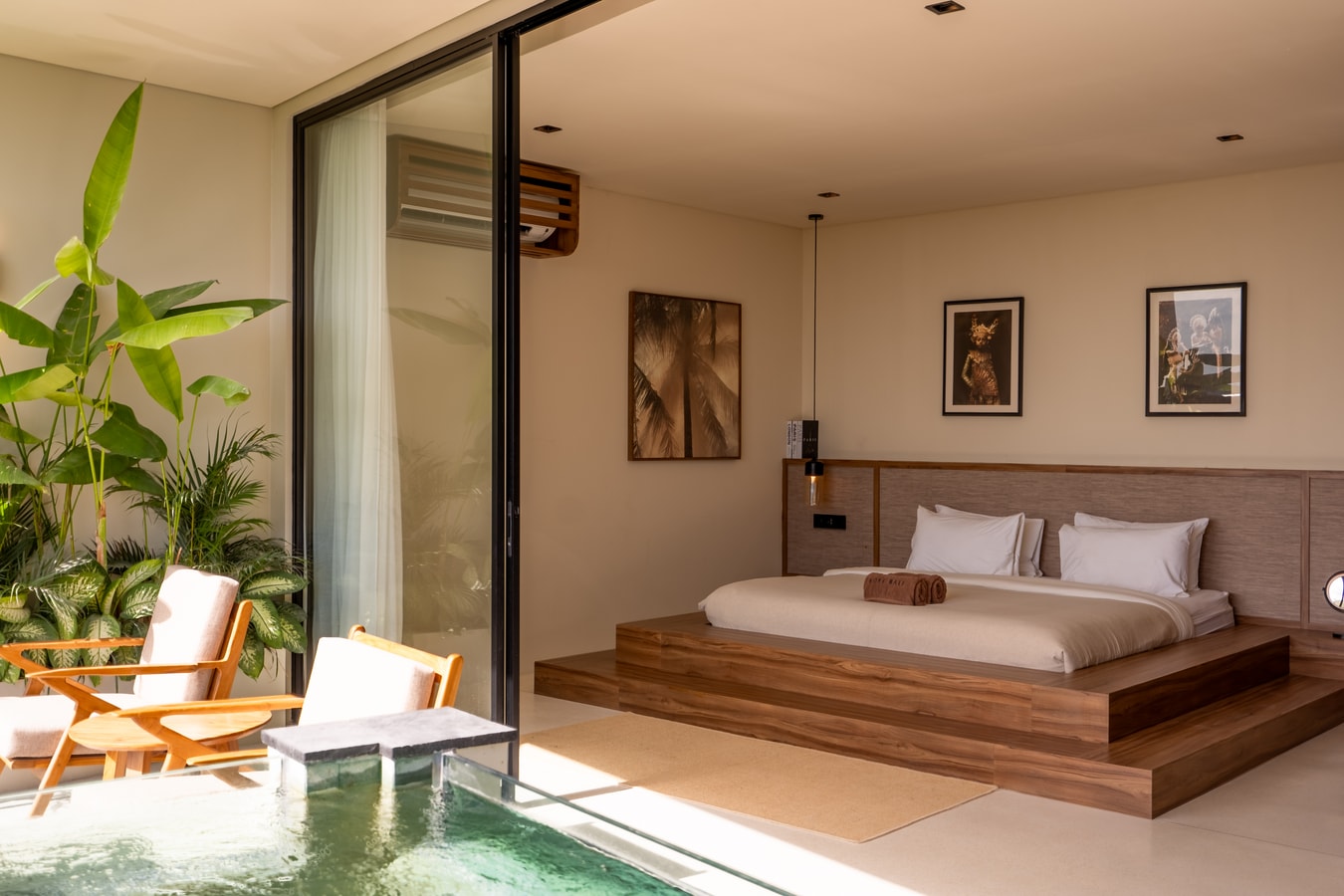 Designer 1BR Studio | Pool & Paddy Views Balcony in Canggu, Bali
