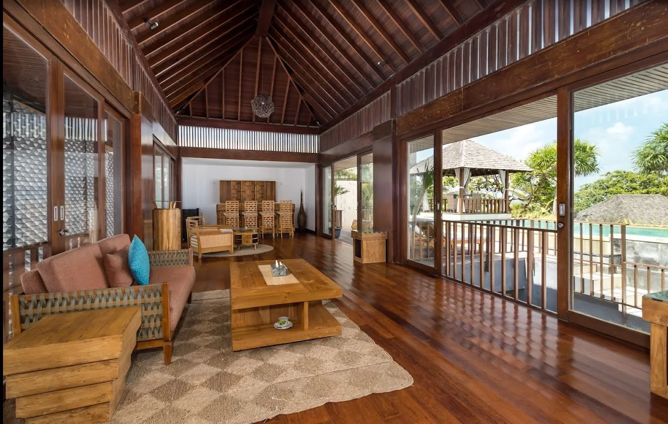 Stunning Beachfront 3-Bedroom Villa with Private Pool & Ocean Views – Batu Belig – BVI46355 — image 15