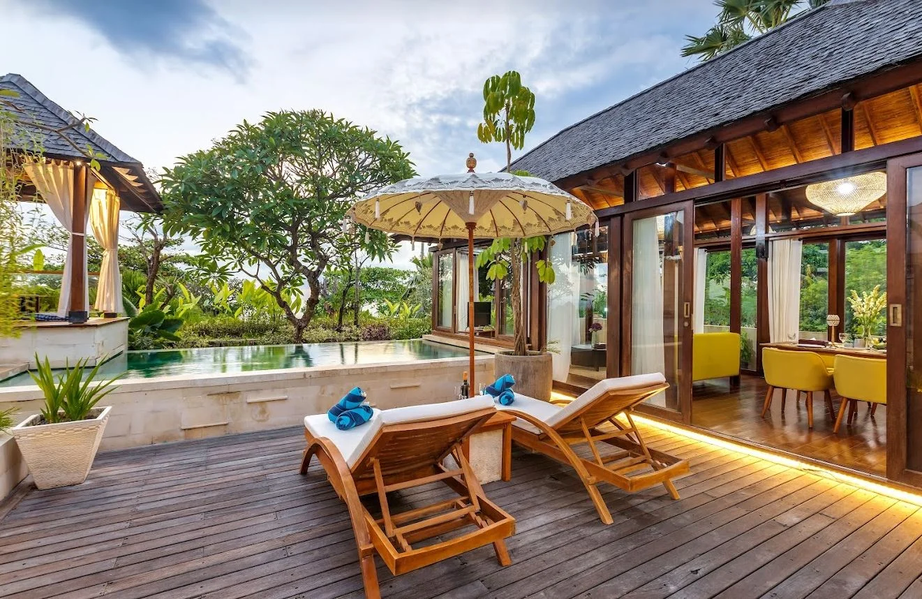Villa BVI46395 : Beachfront 2-Bedroom Villa with Private Pool in Seminyak — image 5