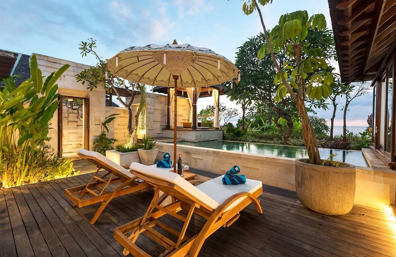 Villa BVI46395 : Beachfront 2-Bedroom Villa with Private Pool in Seminyak