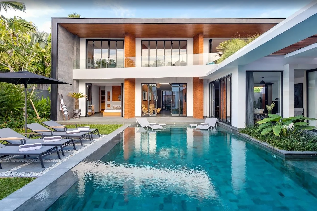 Villa BVI46568 – Luxurious 4-Bedroom Villa with Private Pool in Quiet Kerobokan