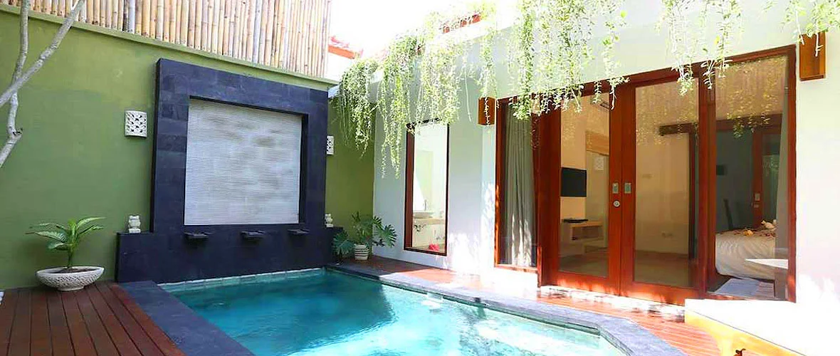 Stylish 1BR Private Pool Villa – Walk to Seminyak Beach – BVI49797