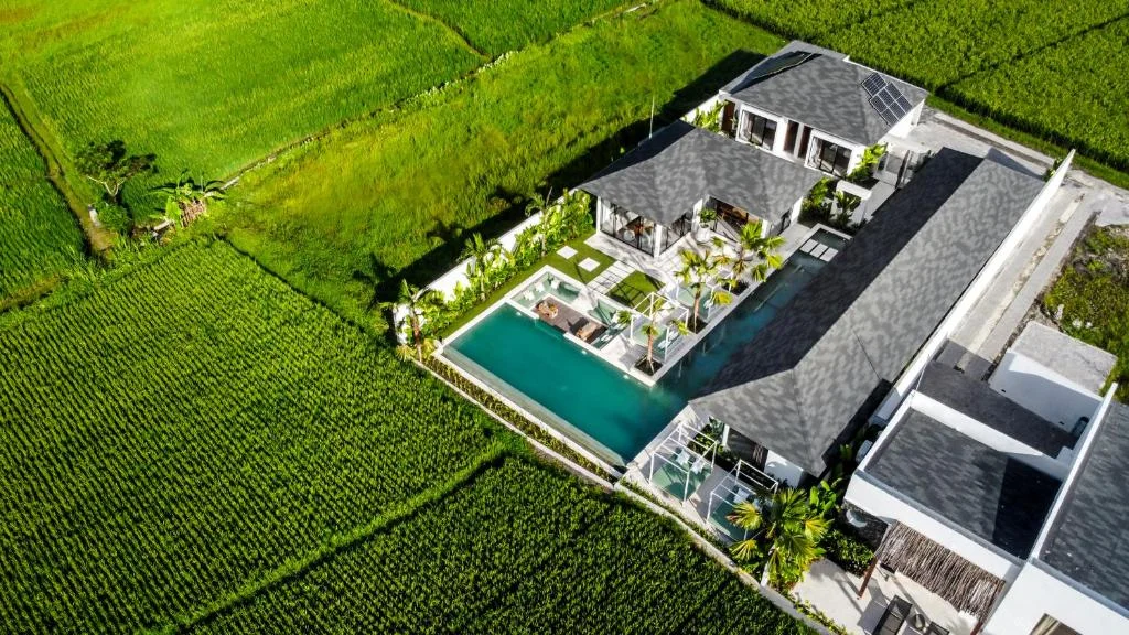 Modern 5-Bedroom Villa with Panoramic Rice Field Views in Ubud – BVI50182