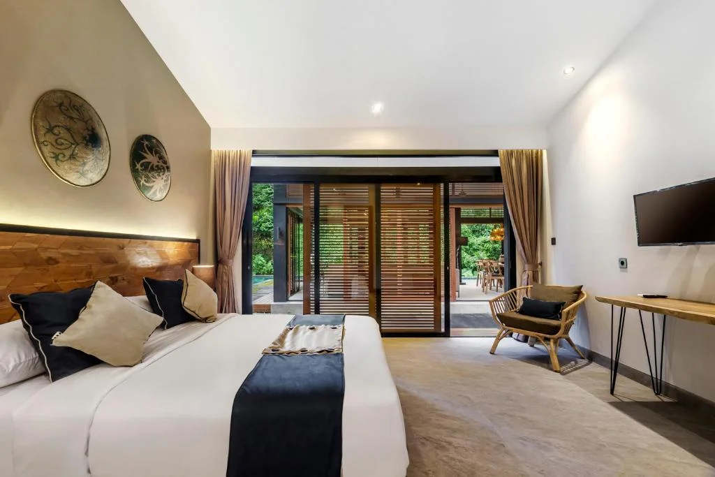 Unique 5-Bedroom Jungle Villa with Poolside Fireplace in Ubud, Bali — image 8