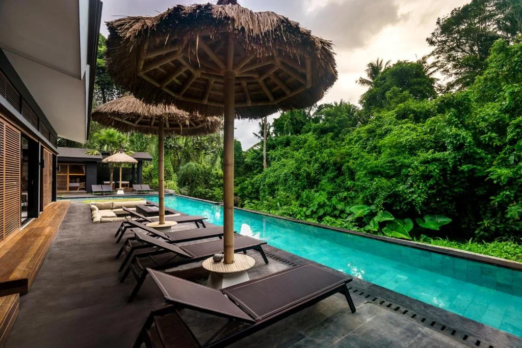 Unique 5-Bedroom Jungle Villa with Poolside Fireplace in Ubud, Bali – BVI50212