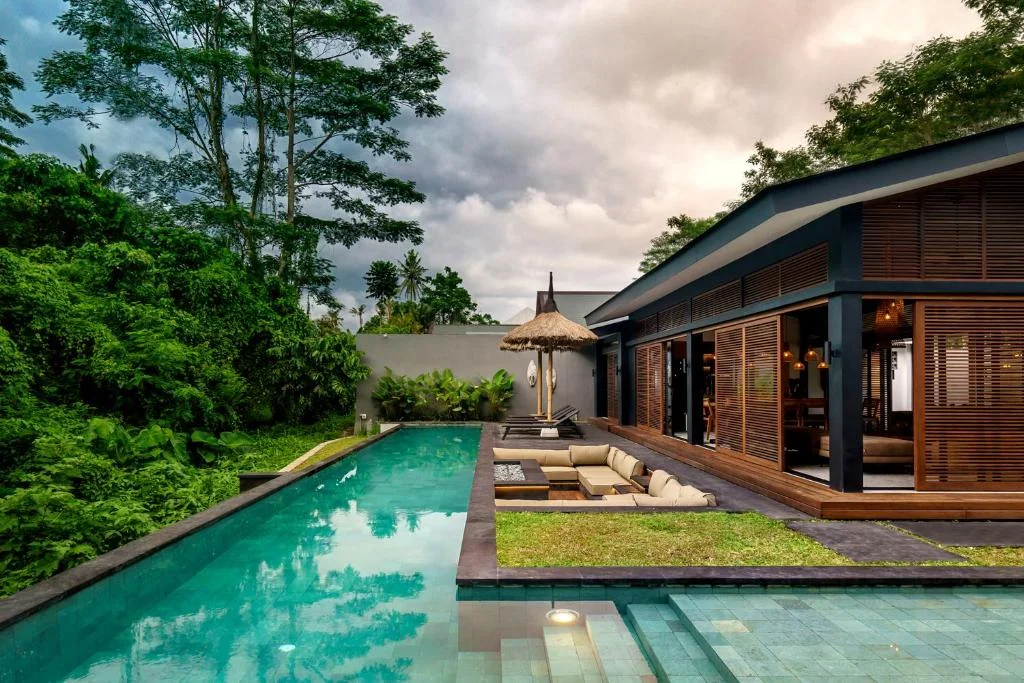 Unique 5-Bedroom Jungle Villa with Poolside Fireplace in Ubud, Bali — image 5
