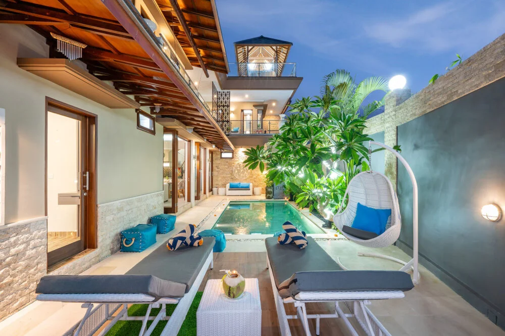 3BR Modern Ocean Golf Villa with Ocean View in Nusa Dua – BVI54460