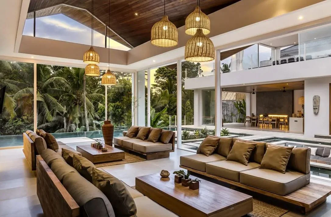6BR Modern Villa with Valley View in Ubud — image 10