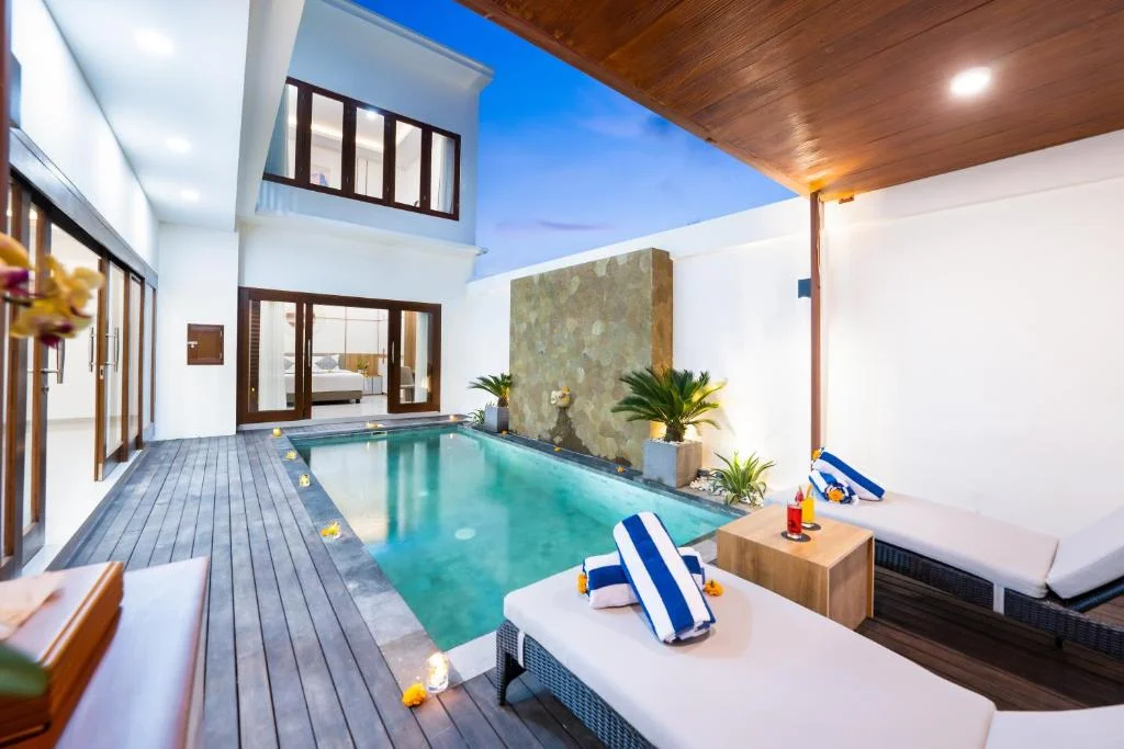 3BR Villa with Bunk Room & Entertainment in Seminyak – Private Pool — image 14