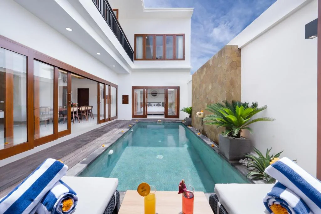 3BR Villa with Bunk Room & Entertainment in Seminyak – Private Pool – BVI64866