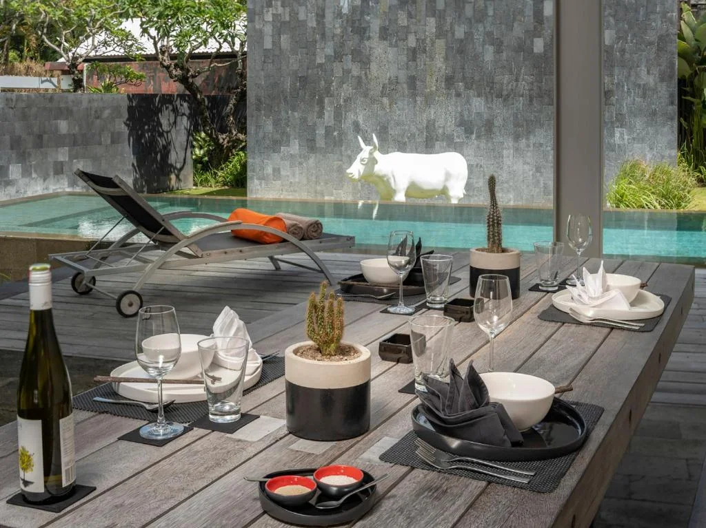 Designer 4BR Villa in Central Seminyak – 25m Pool, Chef, Gym & Artful Architecture – BVI1797 — image 10