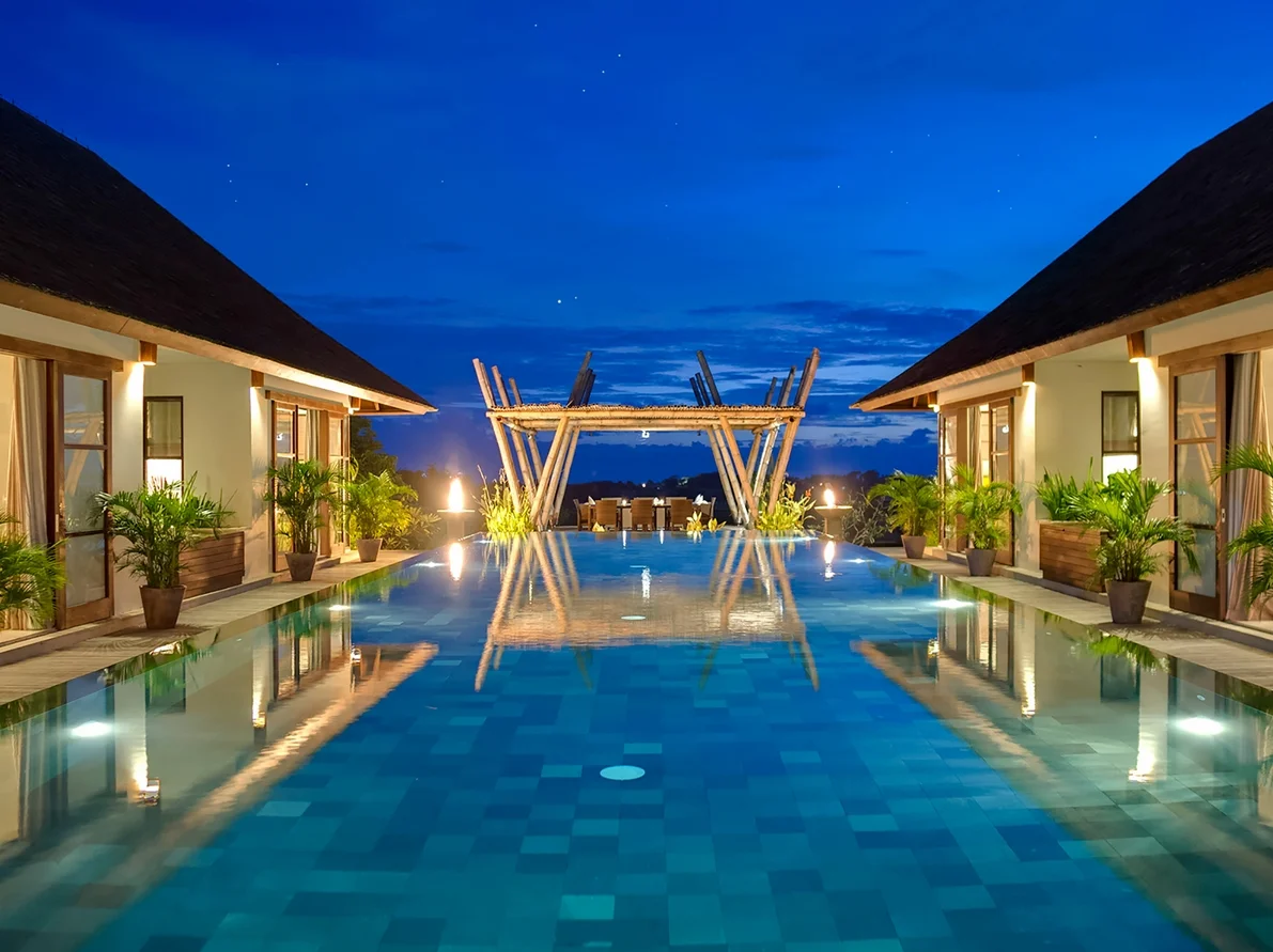 Luxury 7-Bedroom Retreat with Infinity Pool & Rice Field Views in Tanah Lot – BVI3024