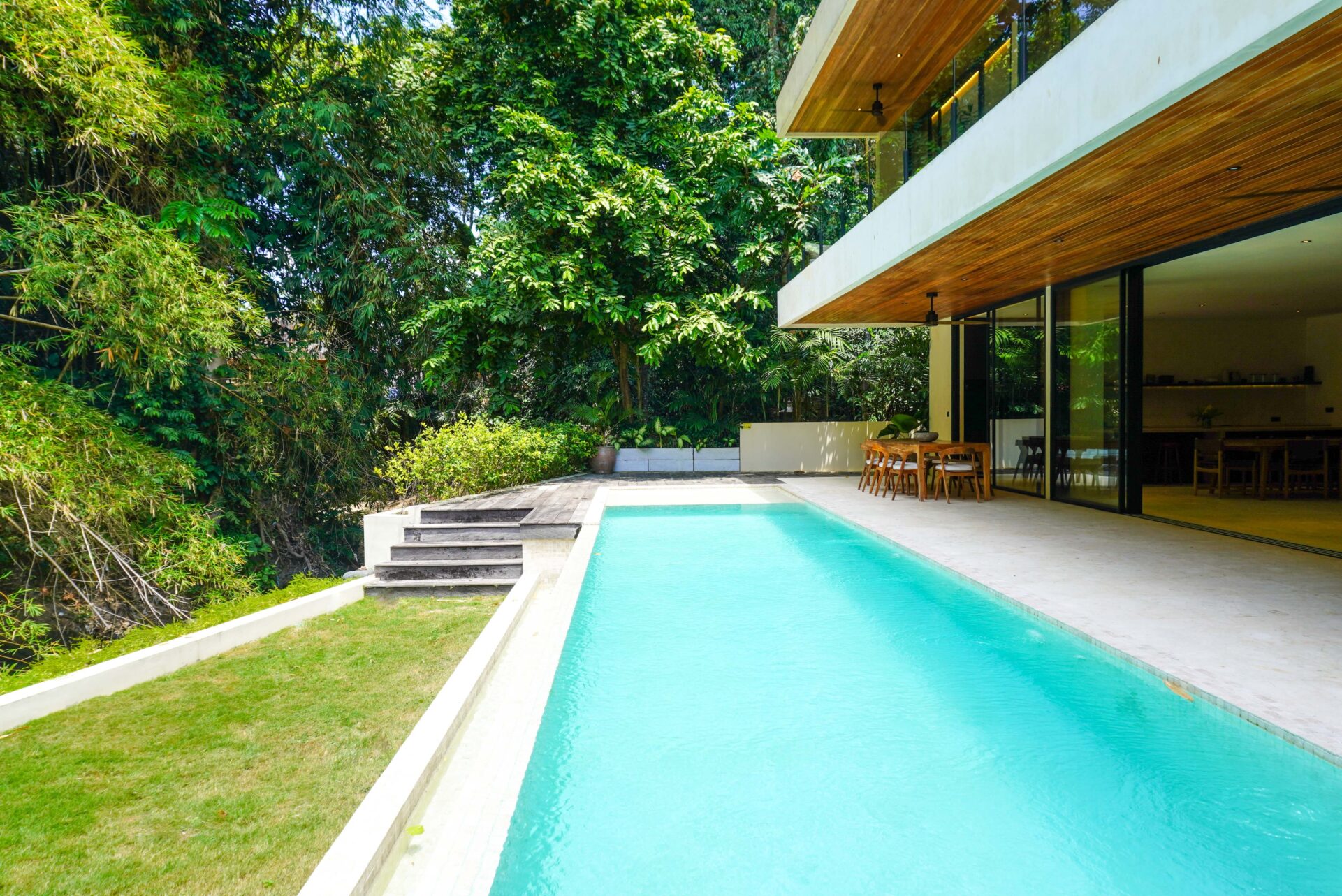Modern 3-Bedroom Riverside Villa for Yearly Rent in Tumbak Bayuh — image 1