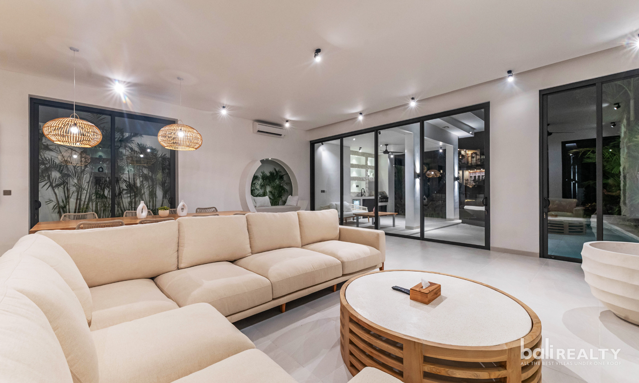 River view 3 bedroom Villa in Central Pererenan Beachside – 3010 — image 6
