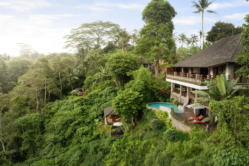 Private 9BR Retreat in the Middle of Ubud Forest with River & Nature Views – BVI65499