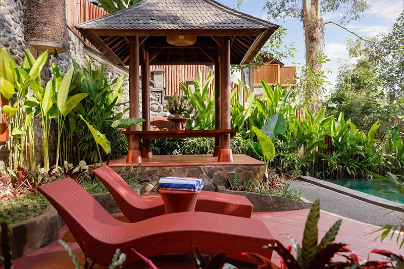 Private 9BR Retreat in the Middle of Ubud Forest with River & Nature Views — image 12