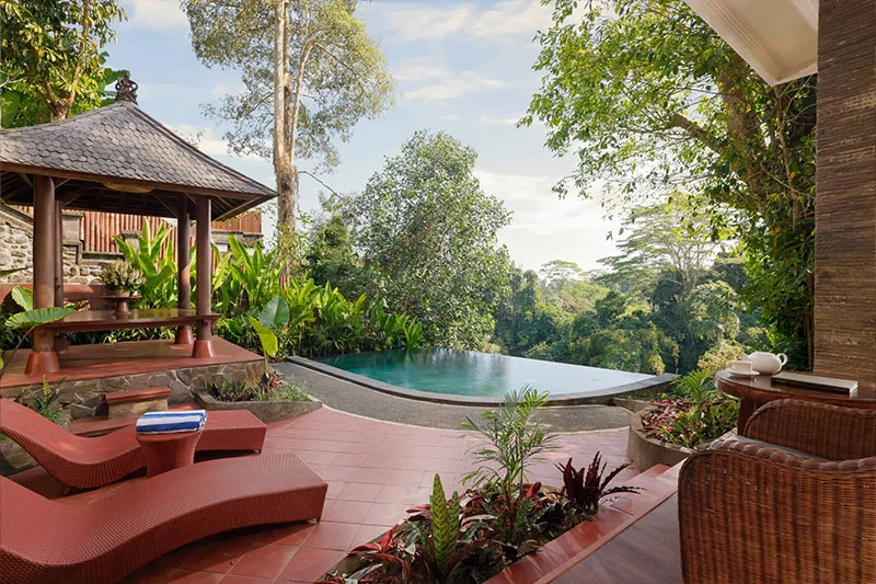 Private 9BR Retreat in the Middle of Ubud Forest with River & Nature Views — image 11