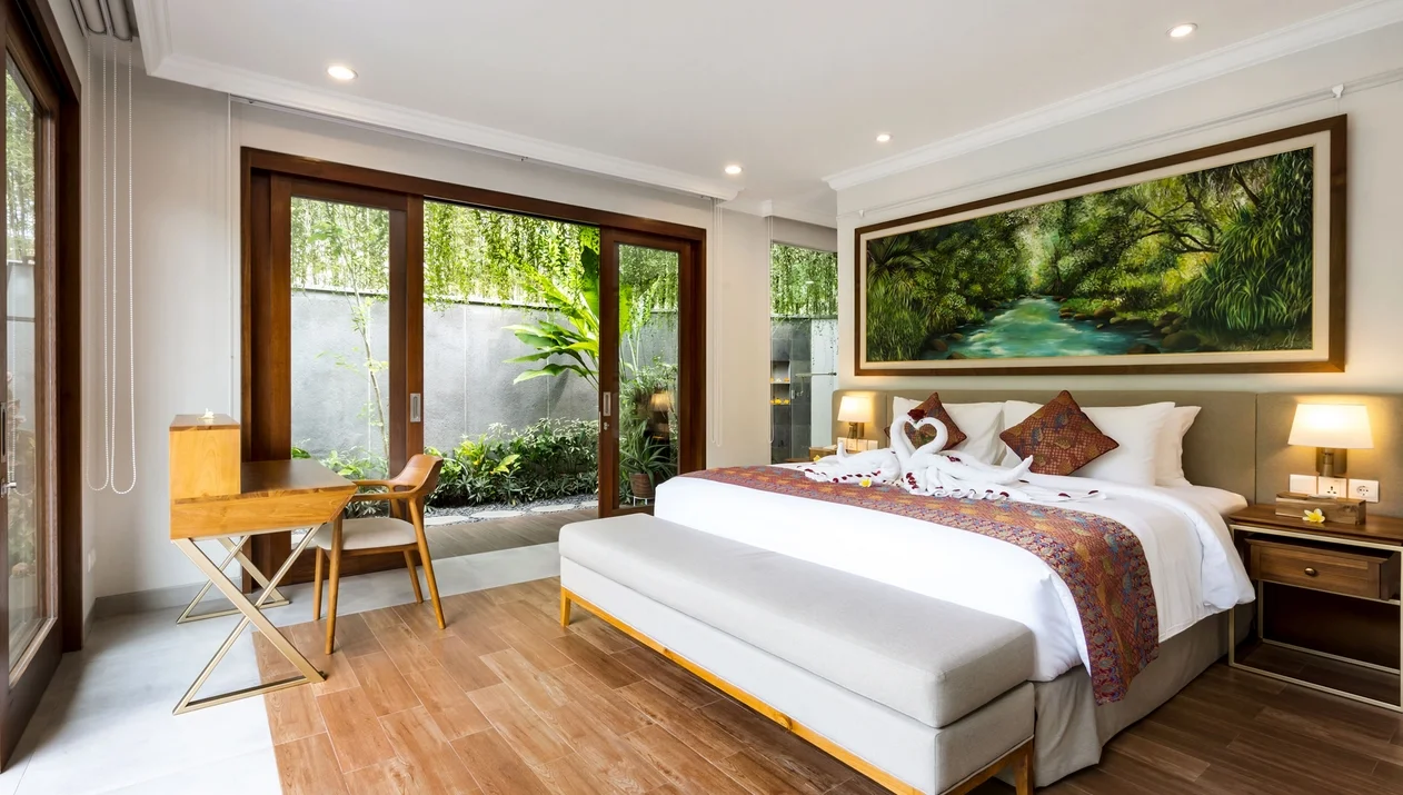 Romantic 1-Bedroom Villa in Ubud – Infinity Pool, Rooftop & Jungle View — image 7
