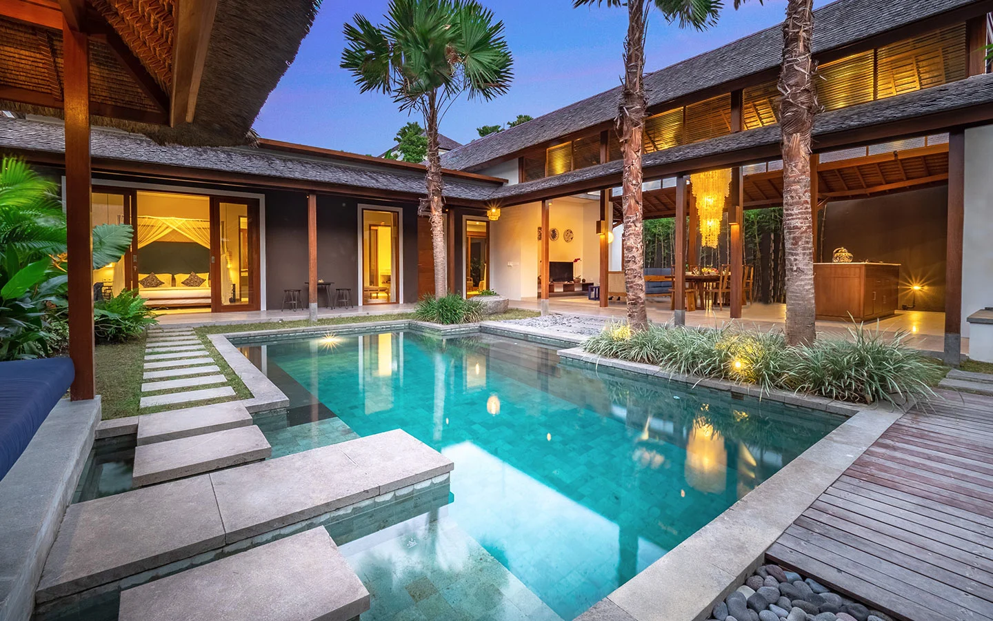 2BR Modern Tropical Villa with Private Pool in Canggu – BVI55079