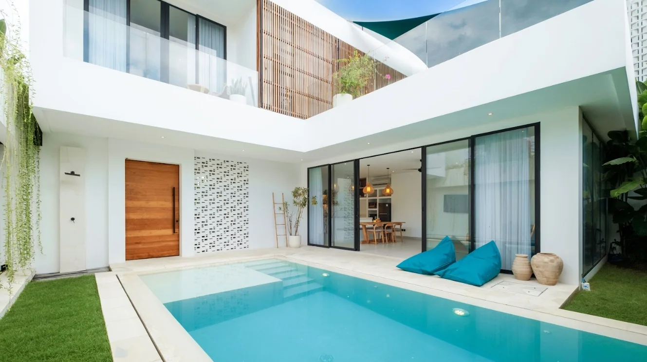 2-Bedroom Private Pool Villa Rental in Canggu – Sleek Private Villa BVI73187
