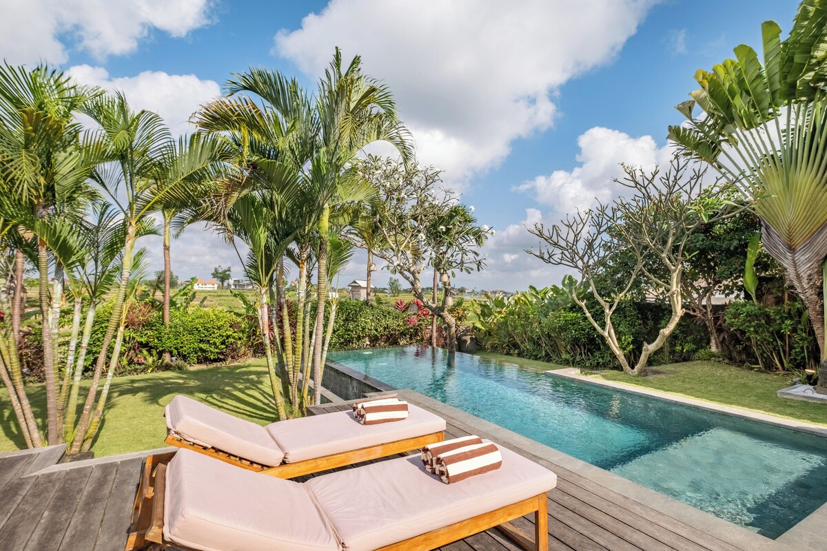 Spacious 4-Bedroom Villa with Rice Field Views in Babakan — image 3