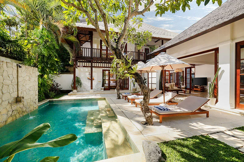 Stylish 3-Bedroom Villa with Private Pool, Walking Distance to Jimbaran Beach – BVI66452