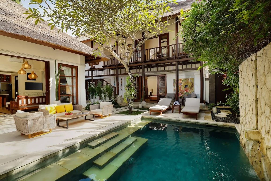 Tropical 3-Bedroom Villa with Private Pool Near Jimbaran Beach – BVI66200