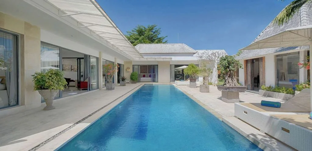 Three Bedroom Canggu Pool Villa – White Elegance Meets Island Comfort – BVI47815