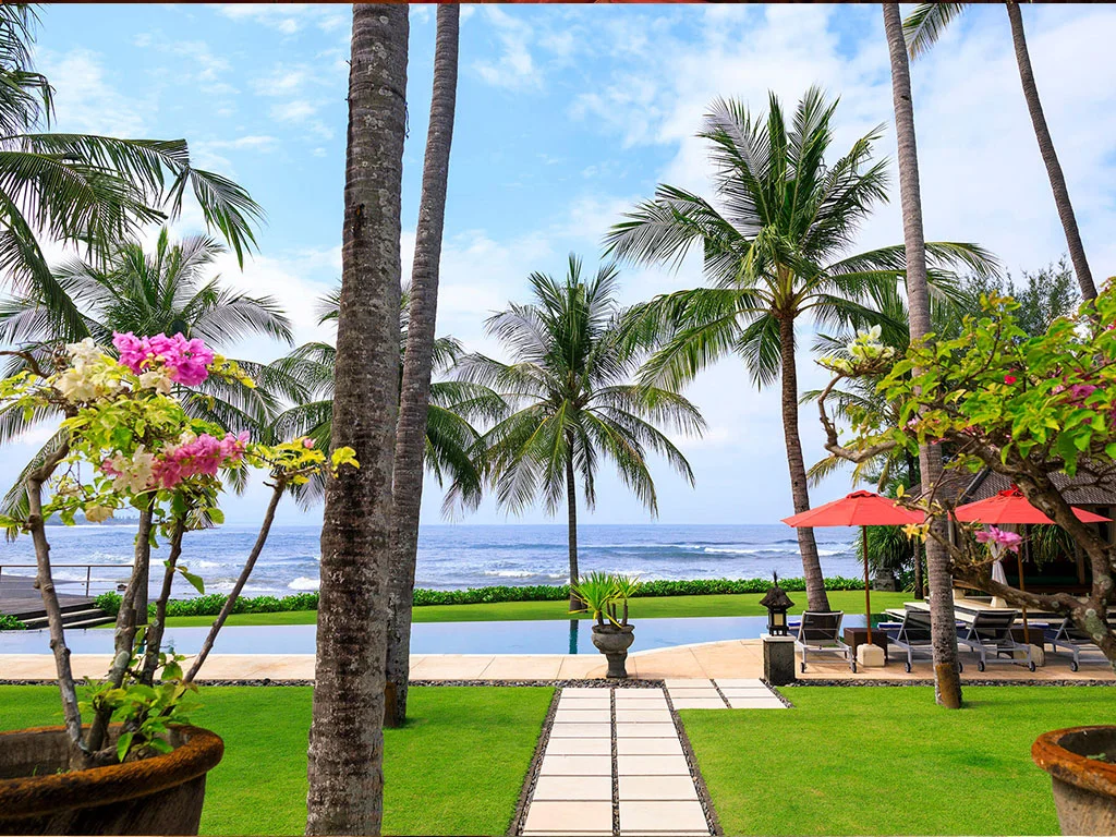 Elegant 4BR Beachfront Villa in Ketewel – Private Pool, Gym & Event-Ready – BVI3561