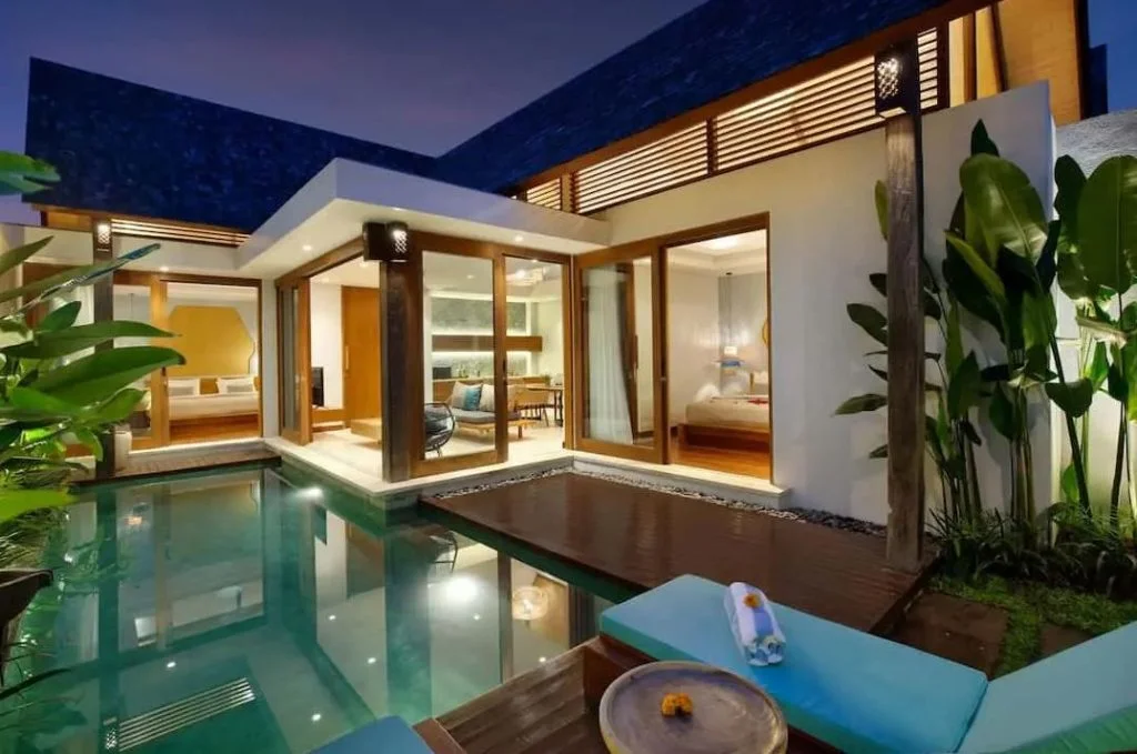 2BR Romantic Honeymoon Villa with Private Pool in Sanur – BVI54025