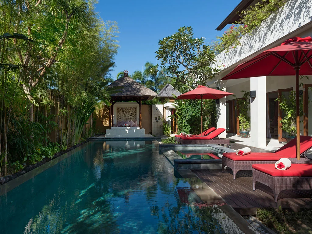 Chic 3BR Villa w/ Pool, Jacuzzi & Sauna | Central Seminyak – BVI2110 — image 3